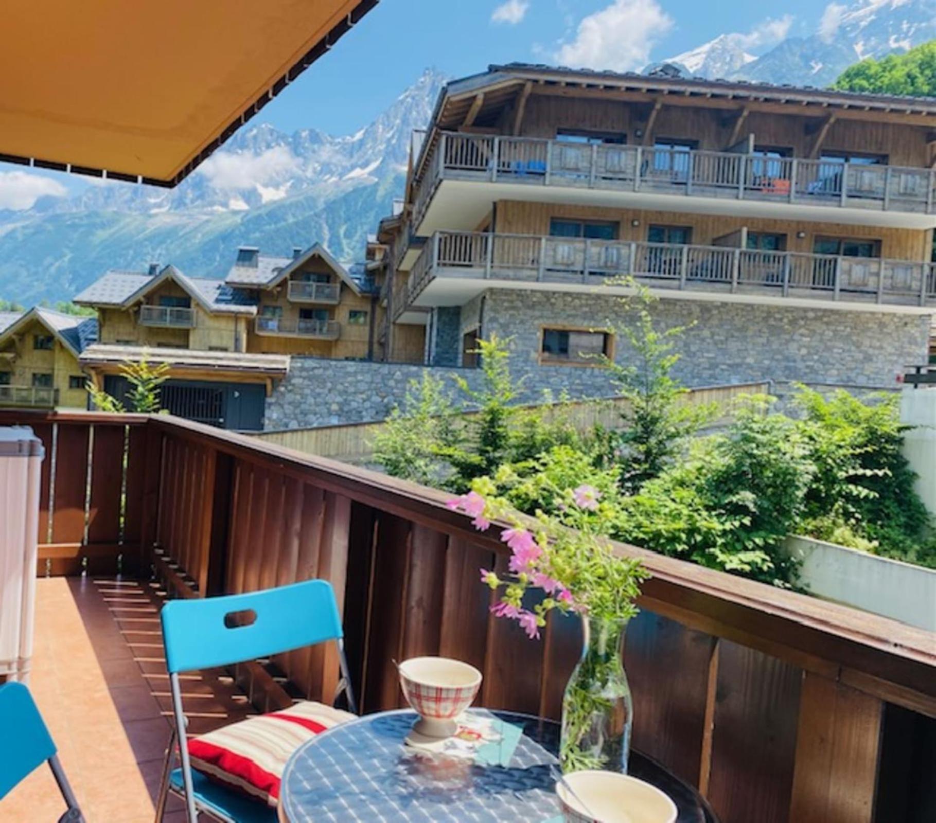 Slopes Of Les Houches 25 M With Balcony Apartment Екстериор снимка